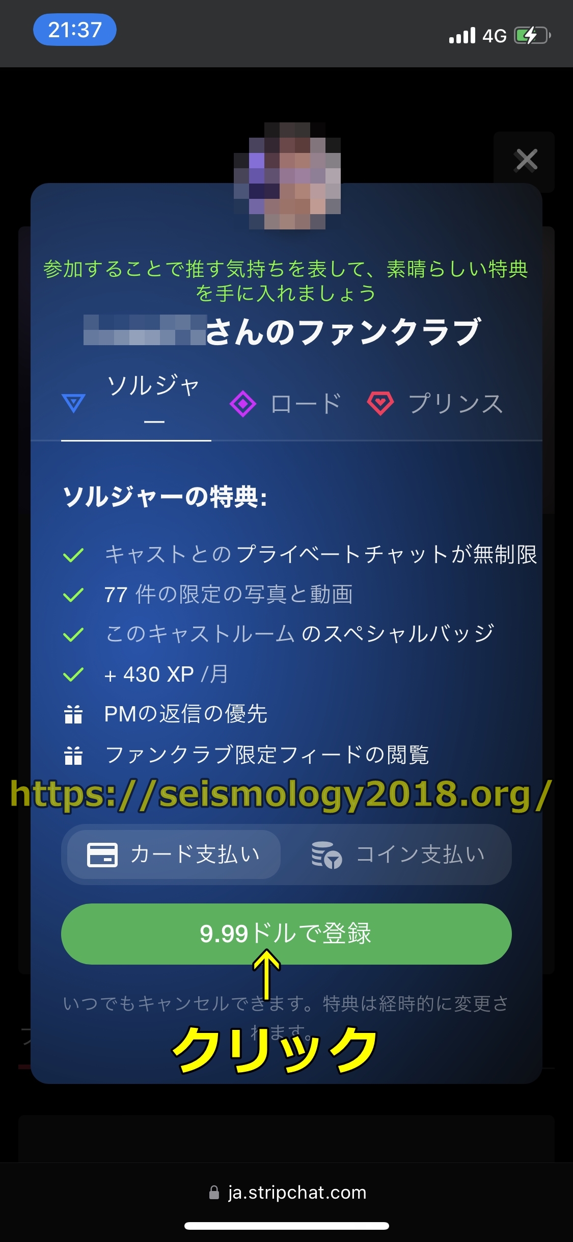 ストリップチャット