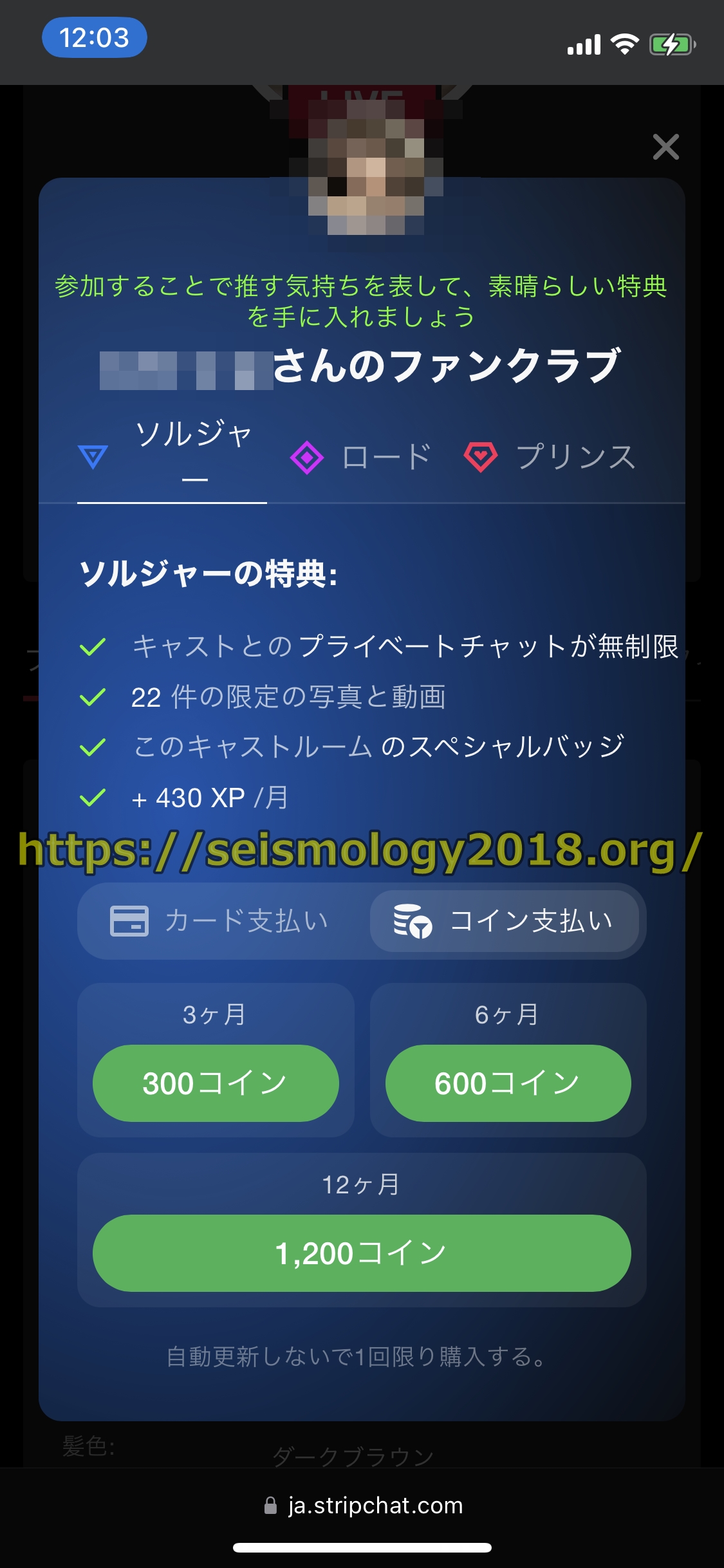 ストリップチャット