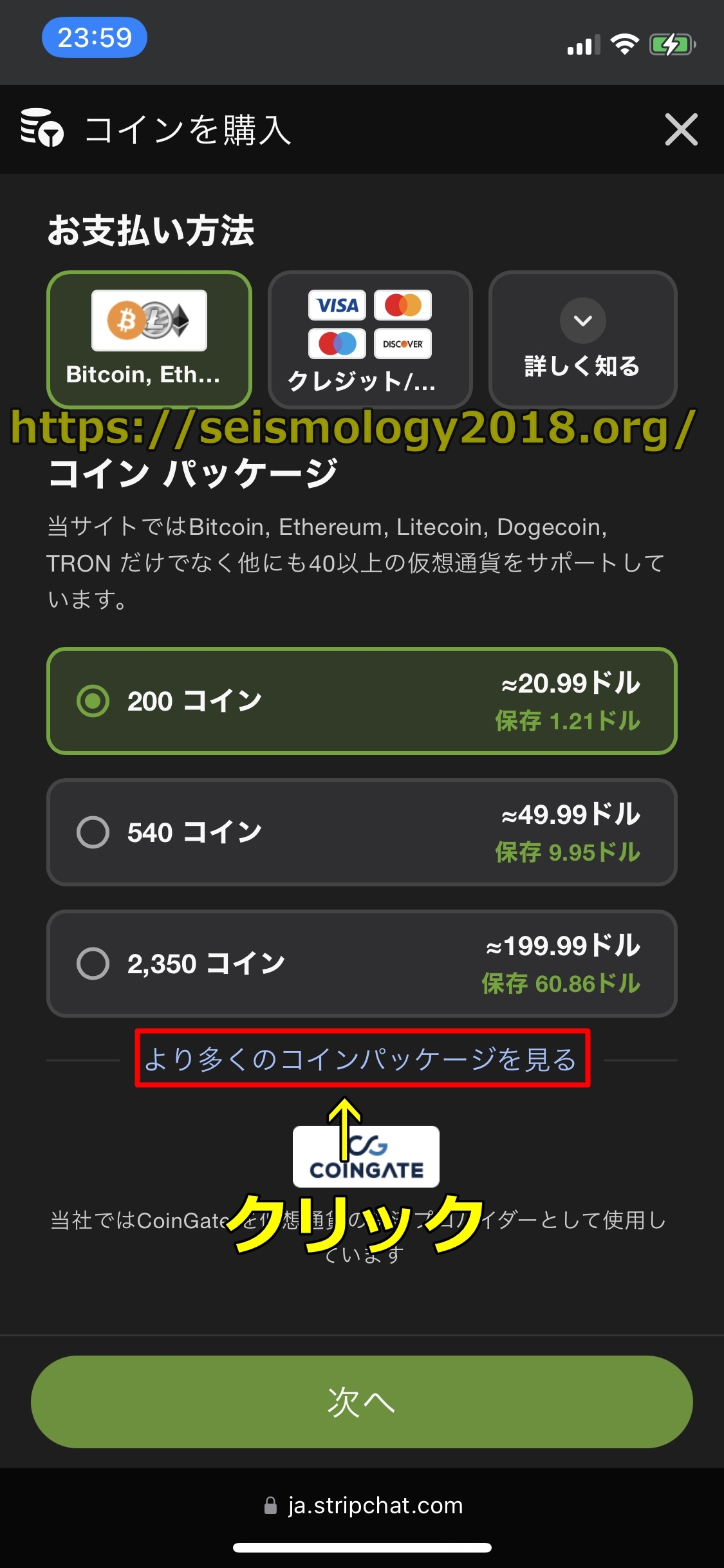 ストリップチャット