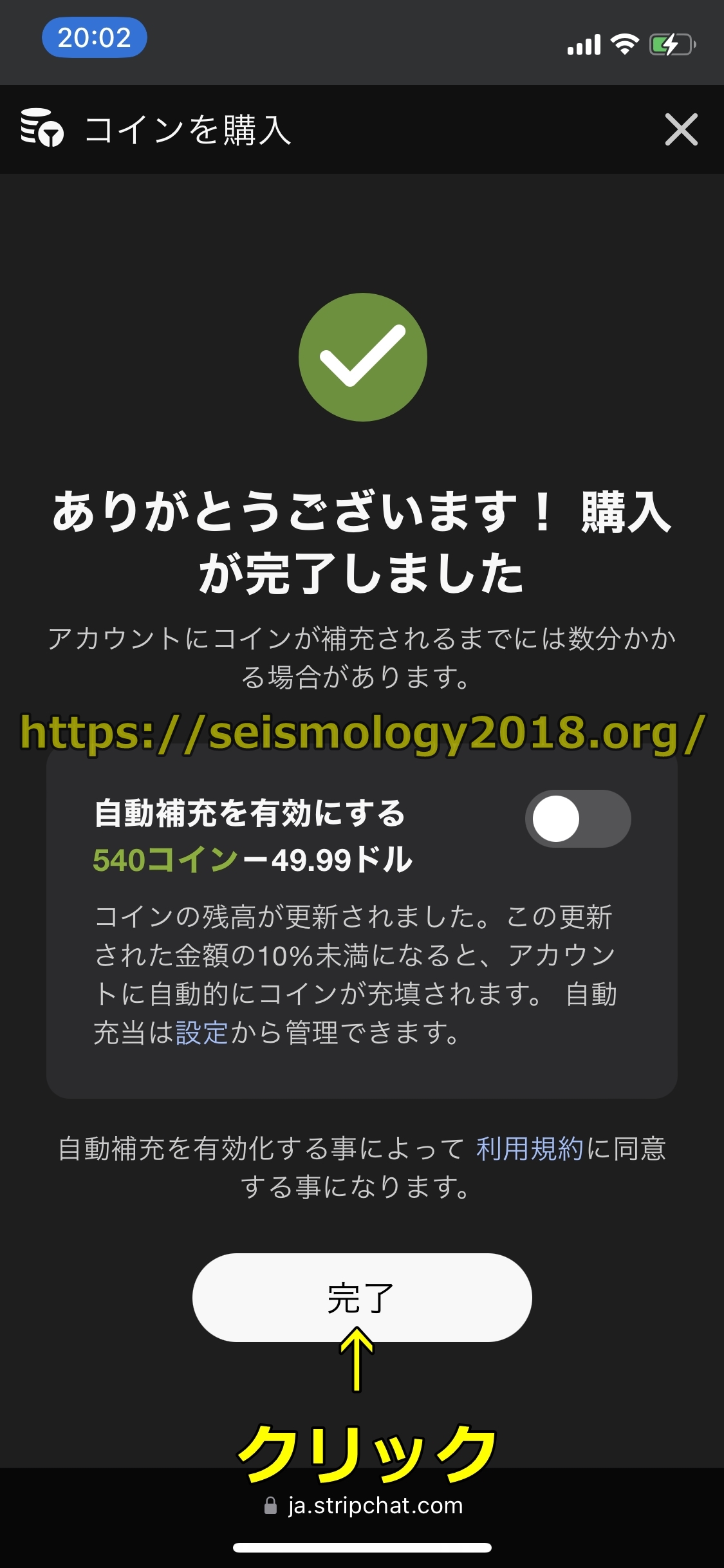 ストリップチャット