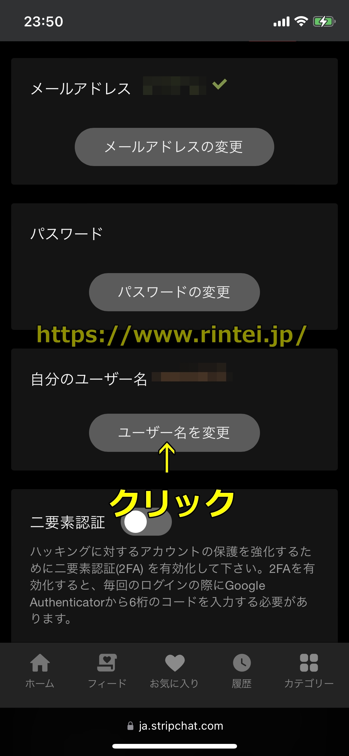 ストリップチャット